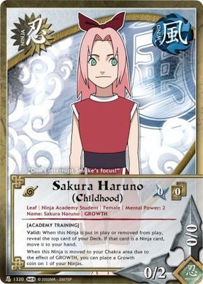 SJ Sakura Haruno (Childhood) [Academy Training] - 1320 - Common Naruto: Invasion Foil