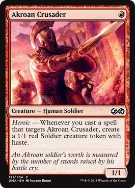 Akroan Crusader 121/254 - Ultimate Masters Singles