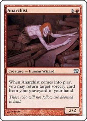 Anarchist
MTG 9th Edition Singles