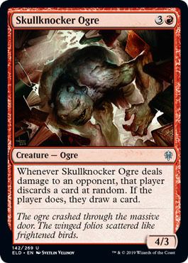 Skullknocker Ogre 142/269 - Throne of Eldraine Singles