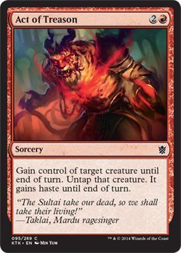 Act of Treason 095/269 - Khans of Tarkir Singles