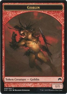 Goblin Token 006 - ORI
Magic Origins Singles (Español)