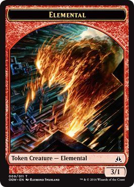 Elemental Token 009 - OGW
Oath of the Gatewatch Singles