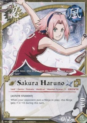 SJ Sakura Haruno - 991 - Common
Naruto: Path of Pain Foil