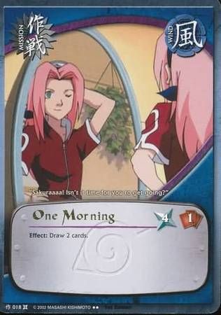 SJ One Morning - 018 - Rare
Naruto: The Chosen Foil