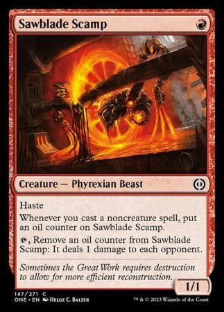 Sawblade Scamp 147/271 - Phyrexia All Will Be One Singles