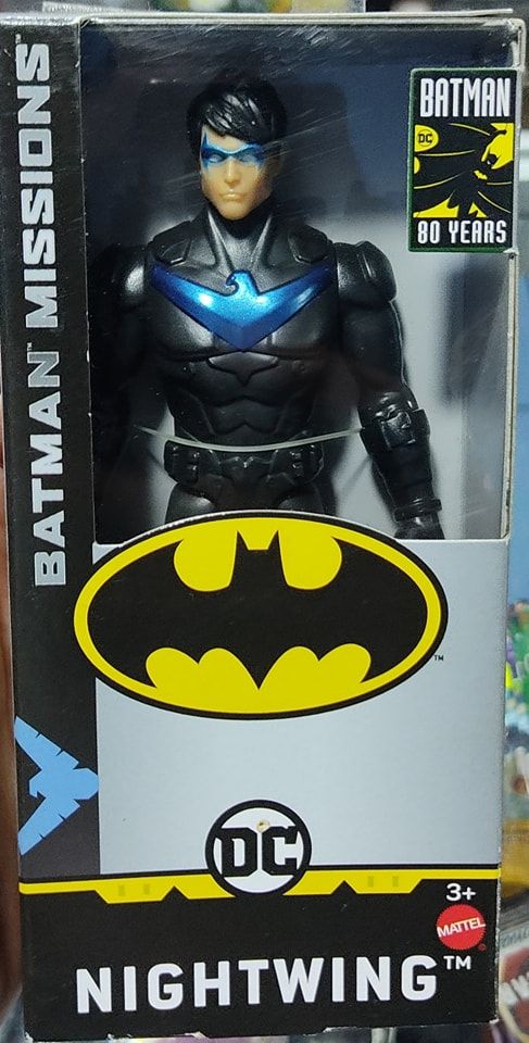 SJ Nightwing Figura Batman Mission Mattel