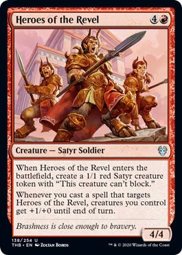 Heroes of the Revel 138/254 - Theros: Beyond Death Singles (Español)
