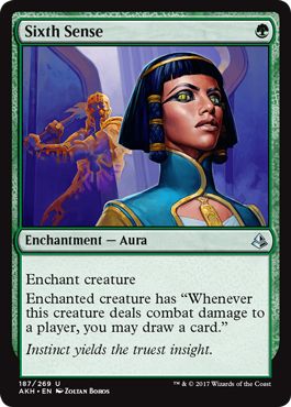 Sixth Sense 187/269 Amonkhet Singles (Español)