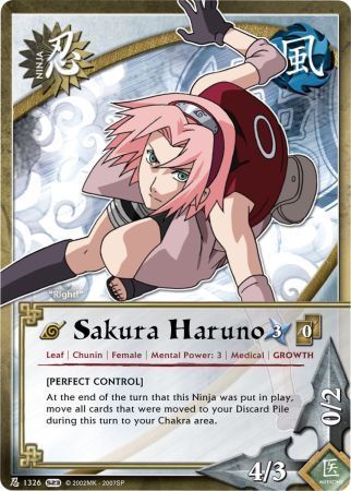 SJ Sakura Haruno [Perfect Control] - 1326 - Common
Naruto: Invasion Foil