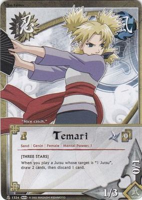 Temari [Three Stars] - 1324 - Common Naruto: Invasion