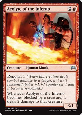 Acolyte of the Inferno 128/272 Magic Origins Singles