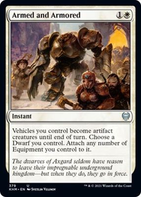 Armed and Armored 379 - Theme Booster
Kaldheim Collector Booster Singles
