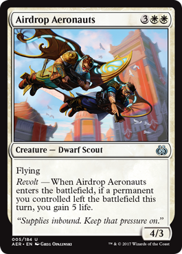 Airdrop Aeronauts 005/184 - Aether Revolt Singles