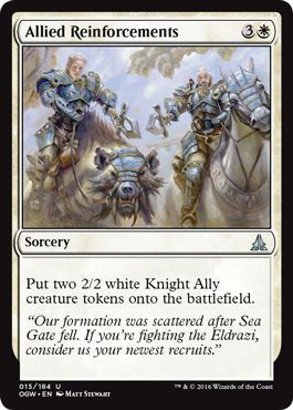 Allied Reinforcements 015/184
Oath of the Gatewatch Singles