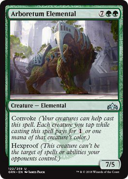 Arboretum Elemental 122/259 - Guilds of Ravnica Singles