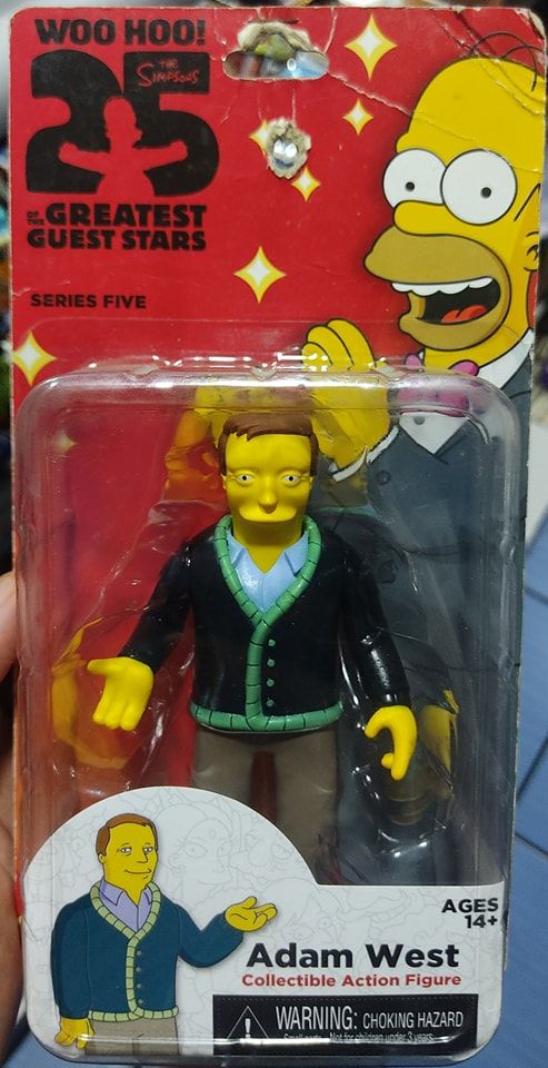 SJ Adam West Figura Simpsons