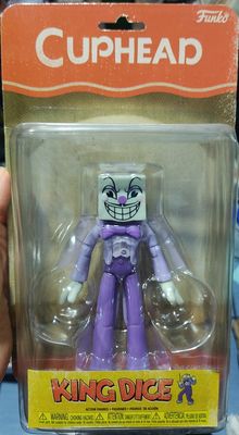 SJ King Dice Figura Cuphead Funko