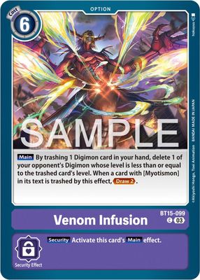 Venom Infusion - Exceed Apocalypse (BT15)
Exceed Apocalypse