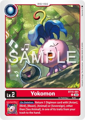Yokomon - Exceed Apocalypse (BT15) Exceed Apocalypse