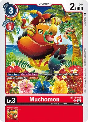 Muchomon - Exceed Apocalypse (BT15)
Exceed Apocalypse