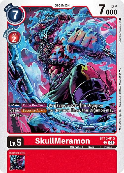 SkullMeramon - Exceed Apocalypse (BT15) Exceed Apocalypse
