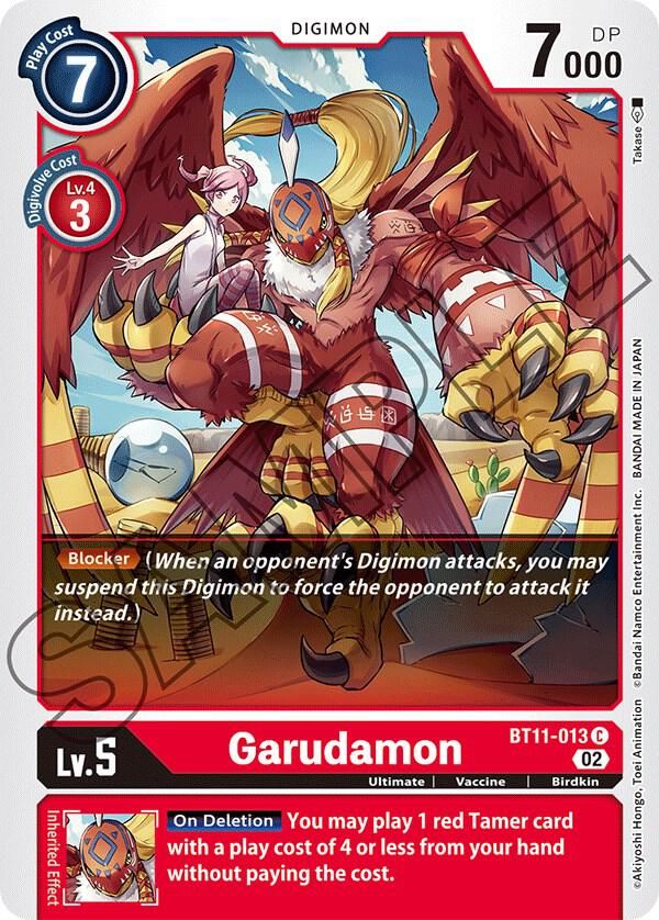 Garudamon - Dimensional Phase (BT11)
Dimensional Phase