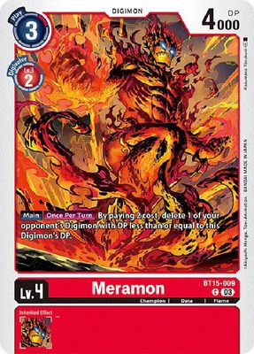 Meramon - Exceed Apocalypse (BT15)
Exceed Apocalypse