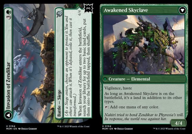 Invasion of Zendikar // Awakened Skyclave 0194
March of the Machine Singles