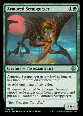 Armored Scrapgorger 158/271 Phyrexia All Will Be One Singles