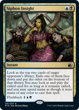Siphon Insight - Innistrad: Midnight Hunt (MID) Innistrad: Midnight Hunt