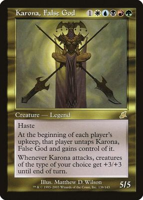 Karona, False God - Scourge (SCG) Scourge