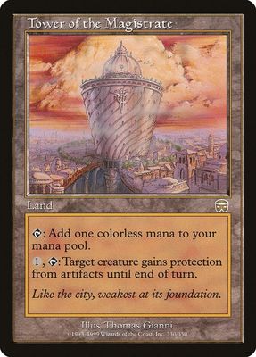 SJ Tower of the Magistrate - Mercadian Masques (MMQ)
Mercadian Masques