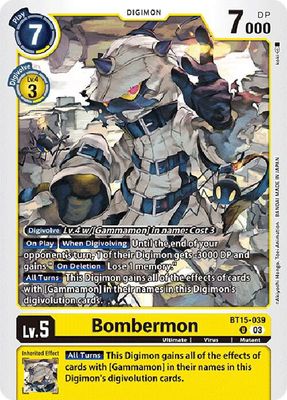 Bombermon - Exceed Apocalypse (BT15)
Exceed Apocalypse