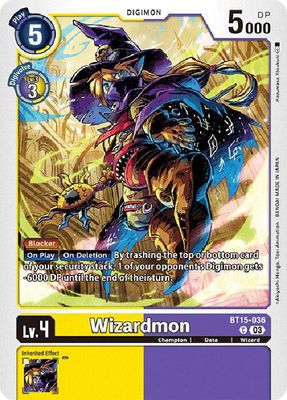 Wizardmon - Exceed Apocalypse (BT15) Exceed Apocalypse