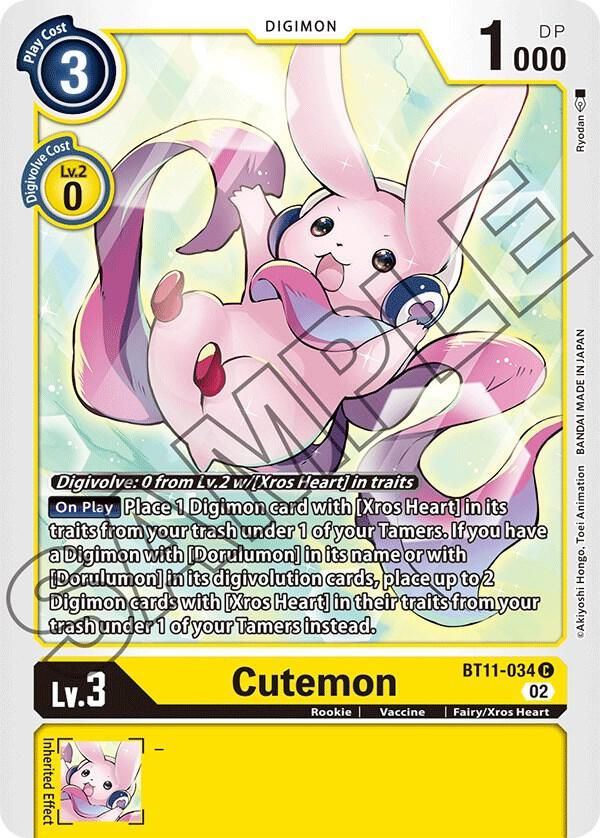 Cutemon - Dimensional Phase (BT11)
Dimensional Phase