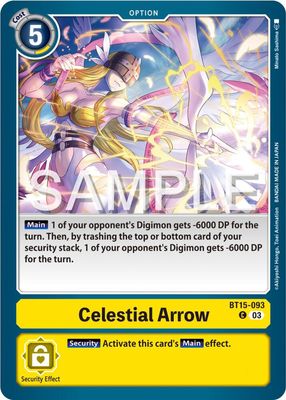 Celestial Arrow - Exceed Apocalypse (BT15)
Exceed Apocalypse