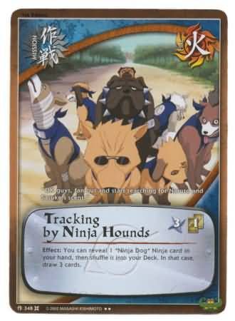 Tracking by Ninja Hounds - 348 - Rare
Naruto CCG Promos