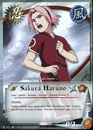Sakura Haruno - N-237 - Common
Naruto: Quest For Power