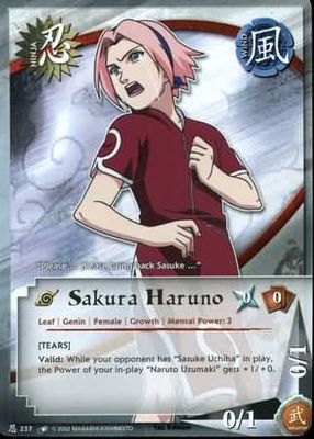 Sakura Haruno - N-237 - Common
Naruto: Quest For Power