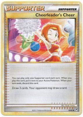 Cheerleader&#39;s Cheer - 76/95 - Uncommon Call of Legends Singles