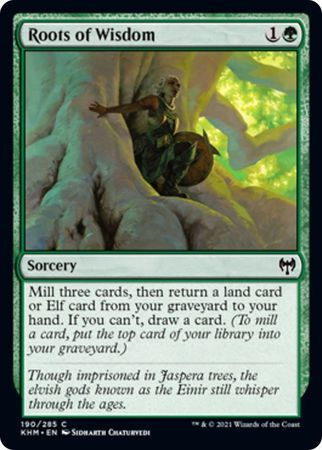 Roots of Wisdom 190/285 Kaldheim Singles (Español)