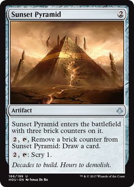 Sunset Pyramid 166/199 - Hour of Devastation Singles (Español)