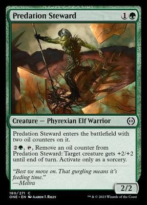 Predation Steward 180/271 Phyrexia All Will Be One Singles (Español)