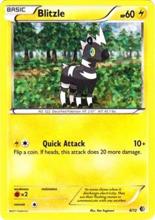 SJ Blitzle - 6/12 - McDonald&#39;s Holo Promo
Pokemon McDonald&#39;s Promos (Espanol) (Danada)