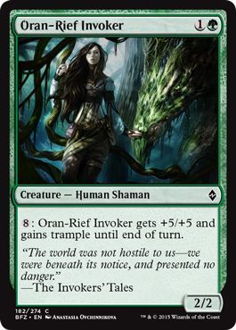 Oran-Rief Invoker 182/274 - Battle for Zendikar Singles