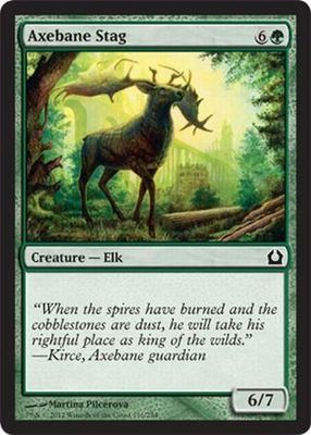 Axebane Stag
Return to Ravnica Singles