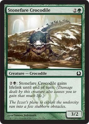 Stonefare Crocodile
Return to Ravnica Singles(Español)