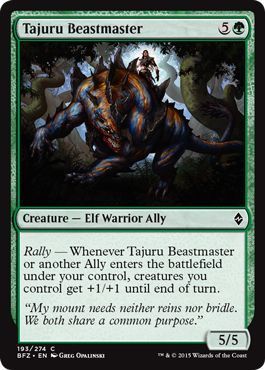 Tajuru Beastmaster 193/274 - Battle for Zendikar Singles