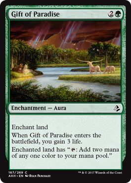 Gift of Paradise 167/269 Amonkhet Singles